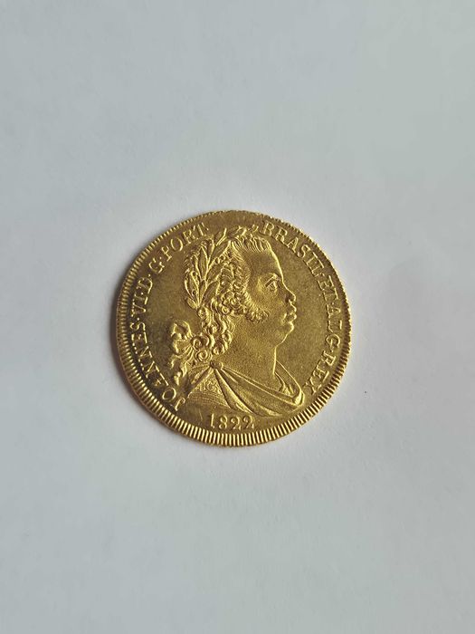 Moeda ouro D. Joao VI --3.200 reis ( 1/2 peça)