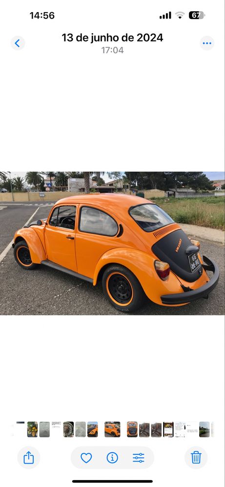 VW carocha de 1972