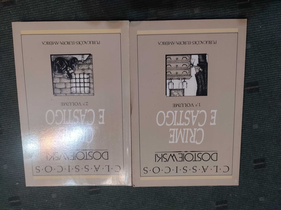 Crime Castigo - Dostoievski - 2 Volumes
