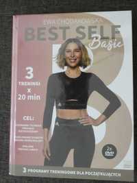 Trening podstawowy z Ewą Chodakowską "Best Self Basic" książka i 2xDVD