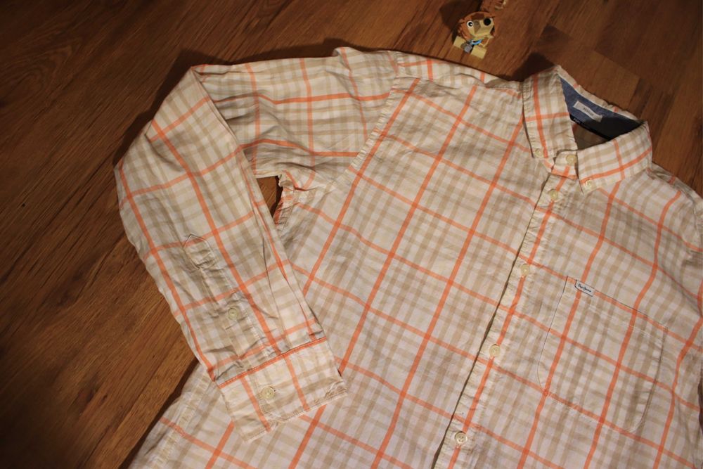 Koszula Pepe Jeans r. M męska wielokolor dł rękaw bawełniana