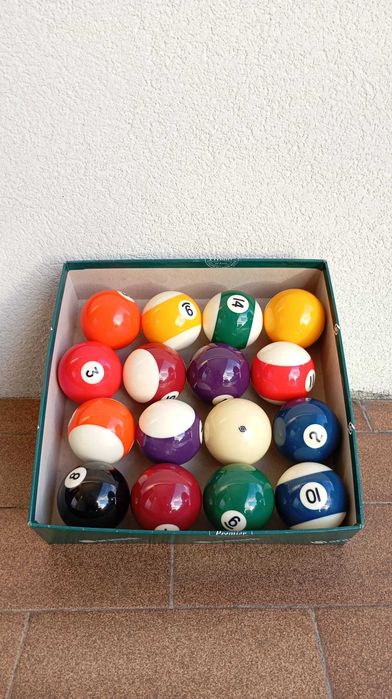 Jogo de bolas novo para bilhar de snooker