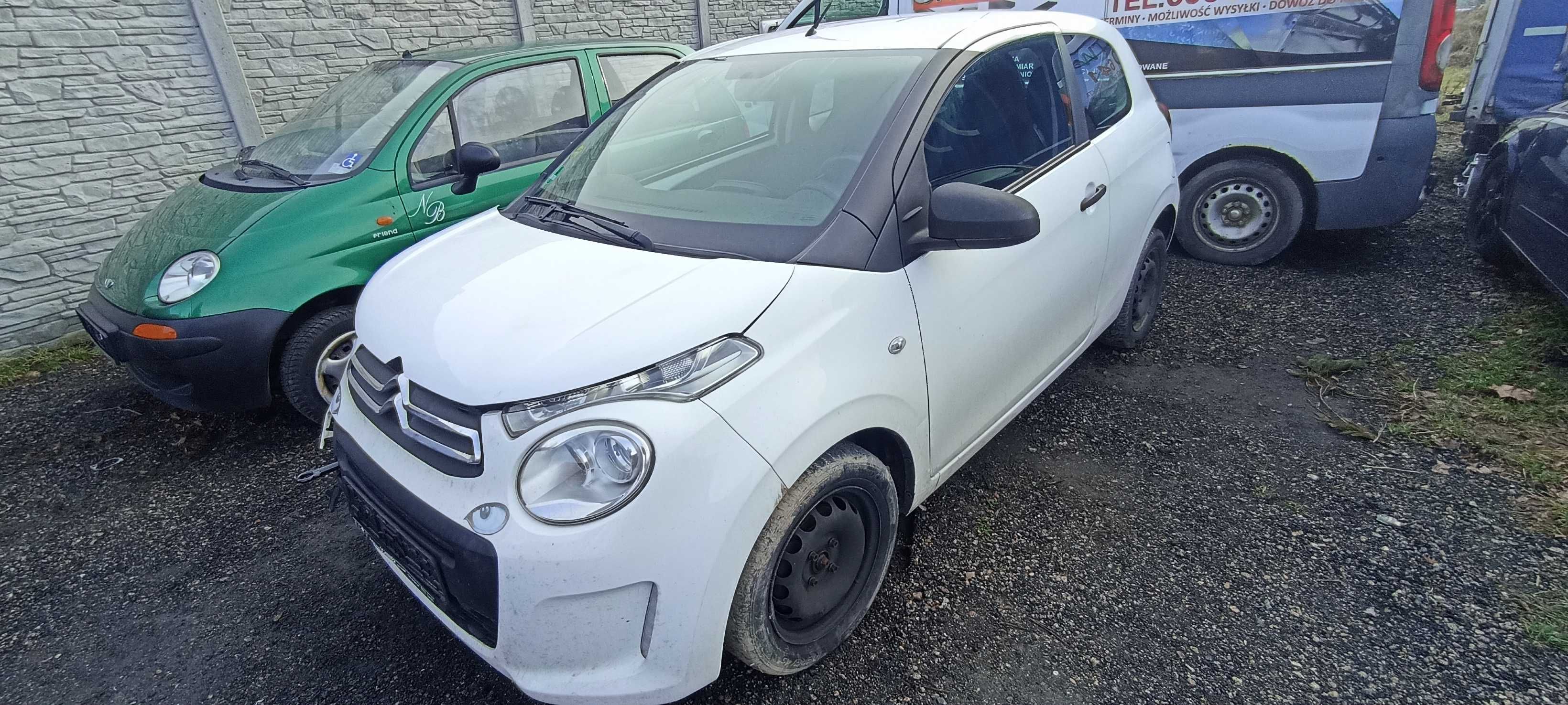 citroen C1 II 3d 1.0 vti 69 km 1KR B52 KWD samochód na części
