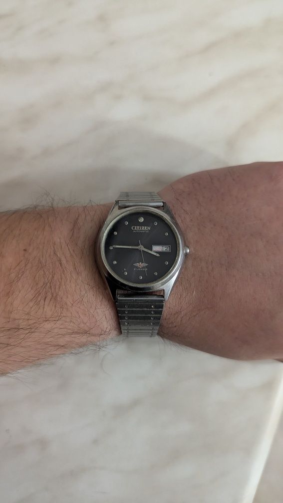 Часы Citizen automatic прозора кришка, годинник Японія