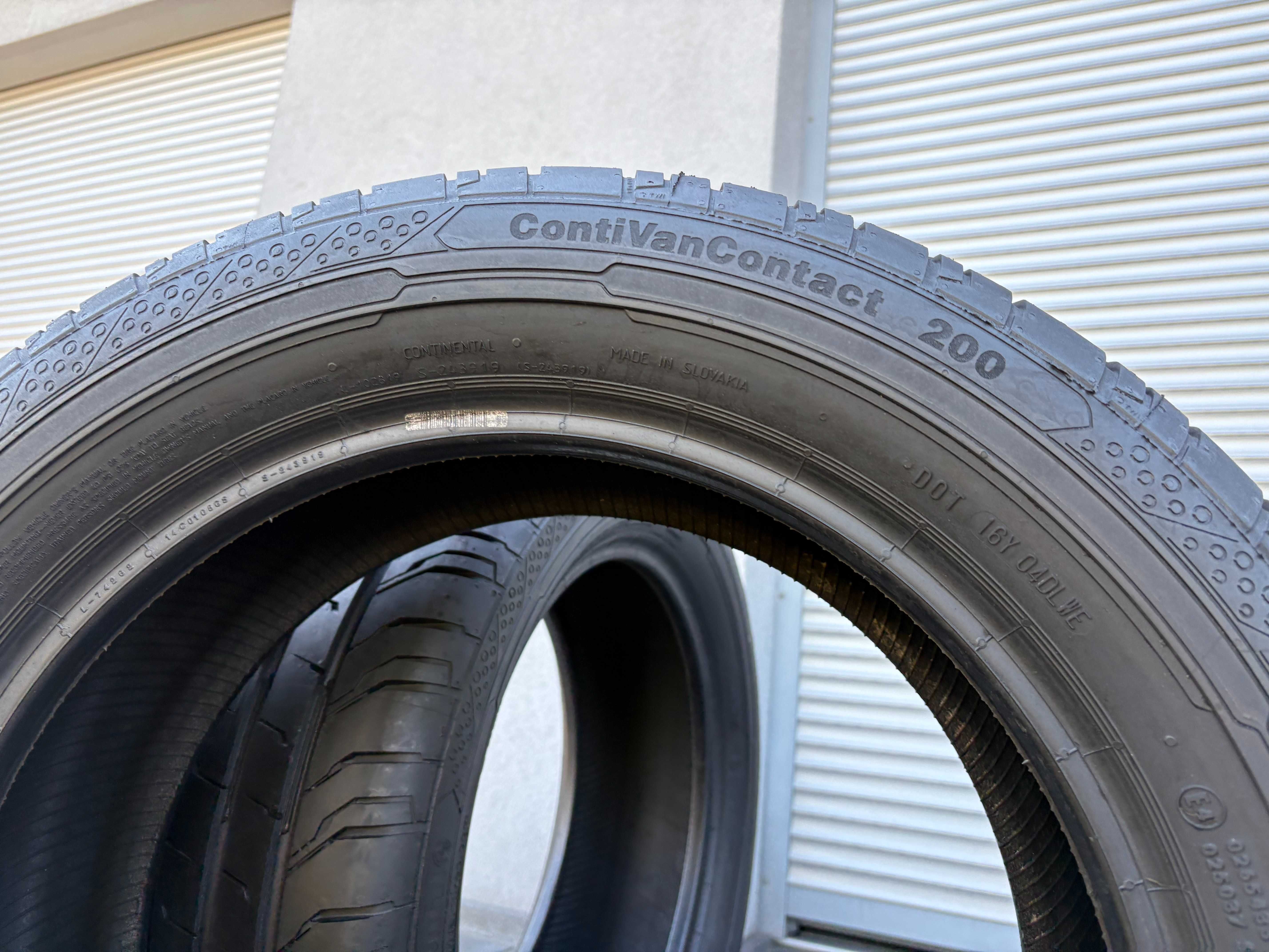 2szt letnie 225/55R17C Continental 8,2mm 2023r bdb stan! L537 FV23%