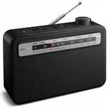 radio sieciowo-bateryjne fm philipstar250612 black antenka przenośne
