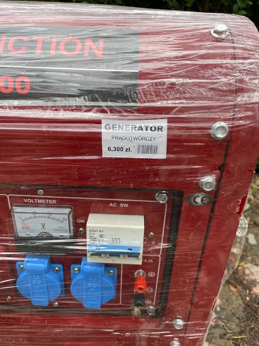 Agregat prądotwórczy trójfazowy 6700W - Munster WTG 8300 - NOWY