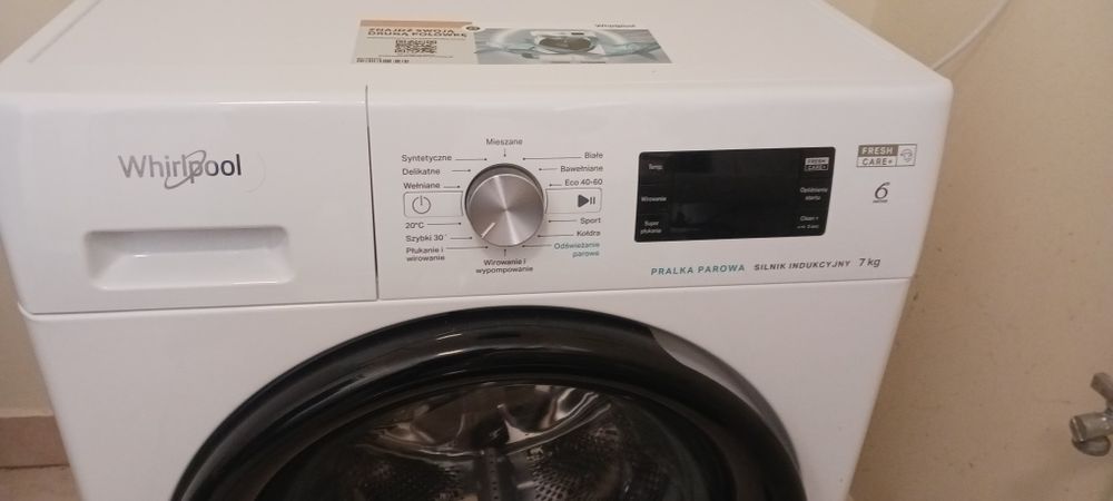Pralka Whirlpool gwarancja Możliwość transportu