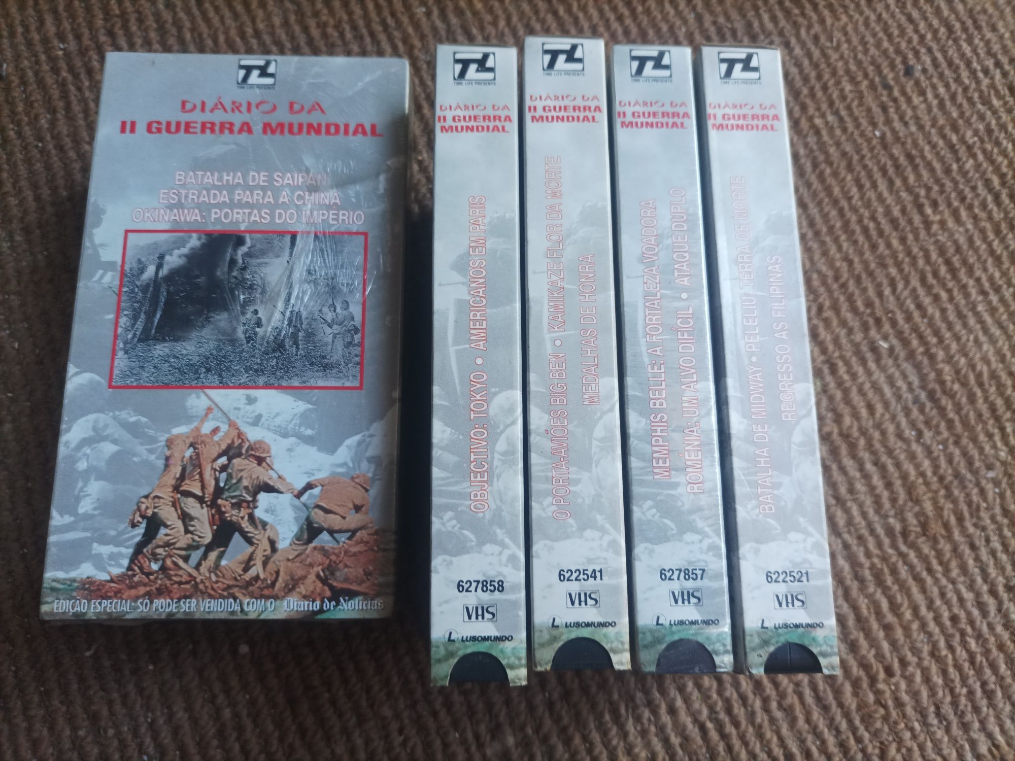 7 VHS História da II Guerra Mundial