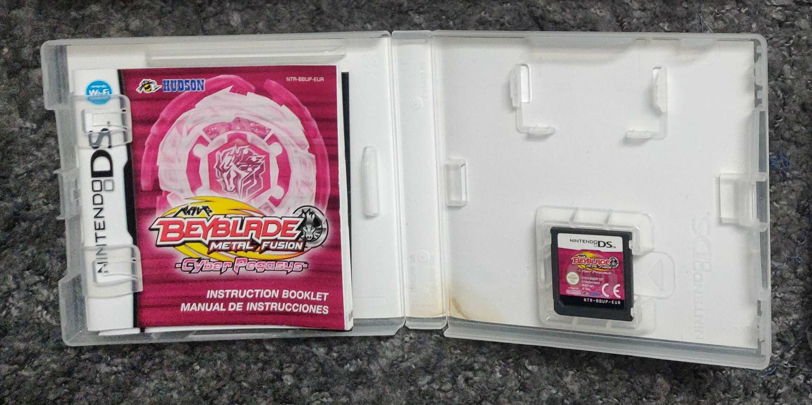 Beyblade Metal Masters Metal Fusion Cyber Pegasus Nintendo DS 3DS