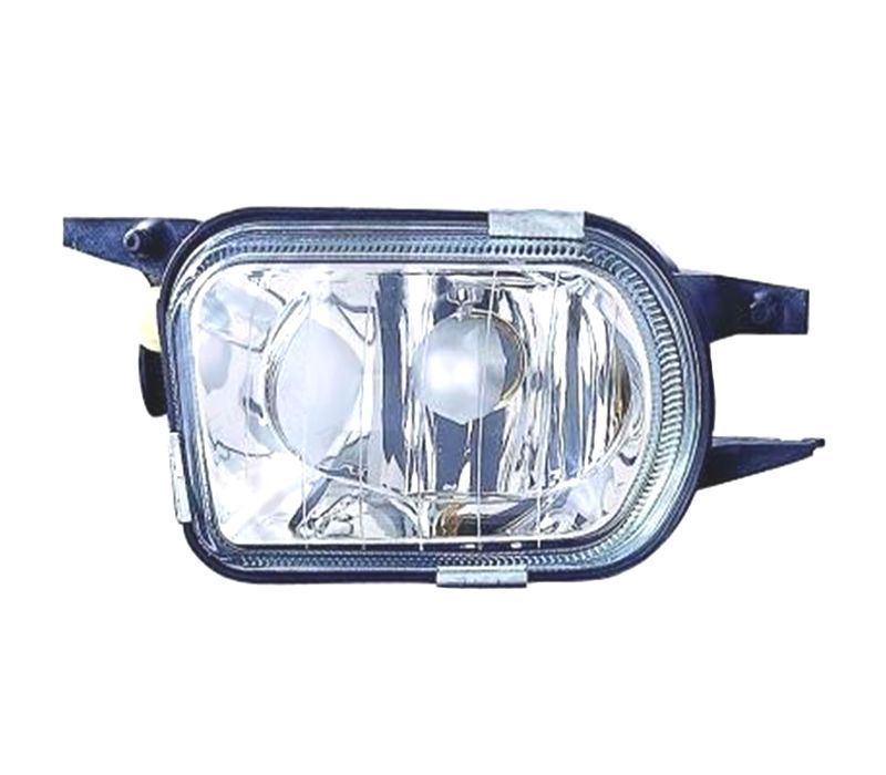 FAROL NEVOEIRO ESQUERDO PARA MERCEDES C W203 00-02 SLK 00-04 CROMADO VIDRO LISO