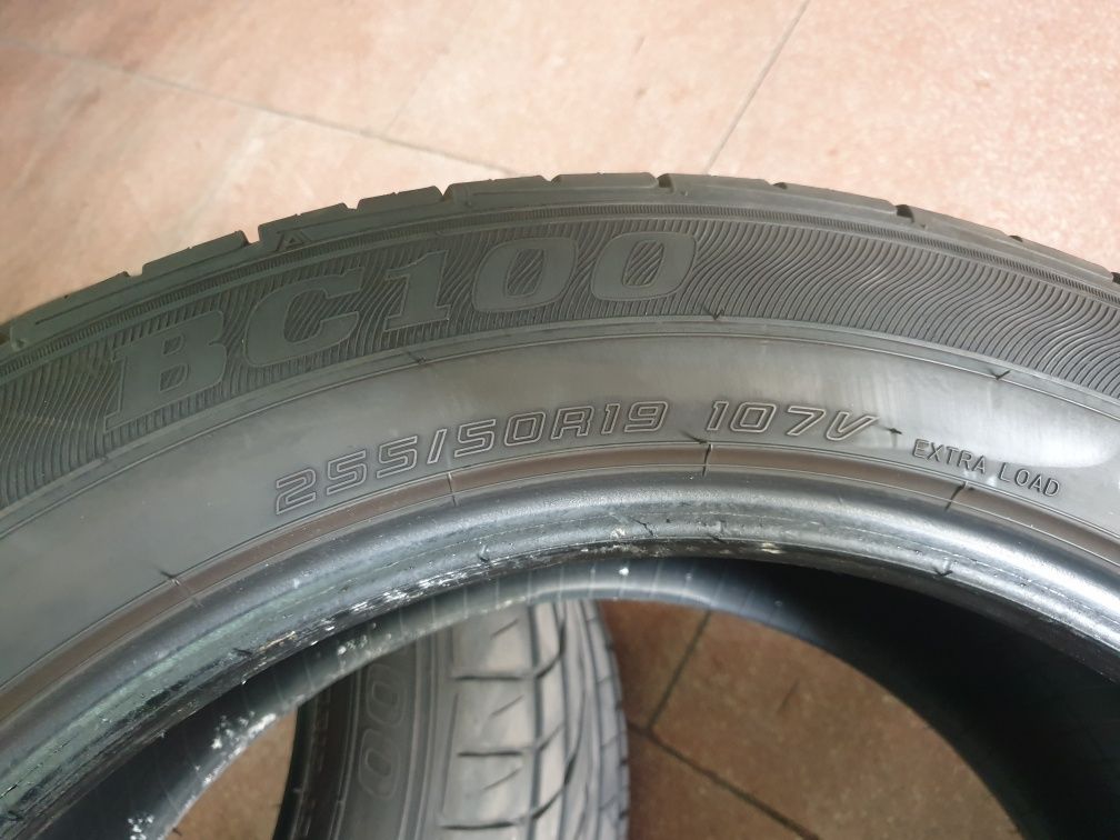 2 peneus 255/50 r19 como novos