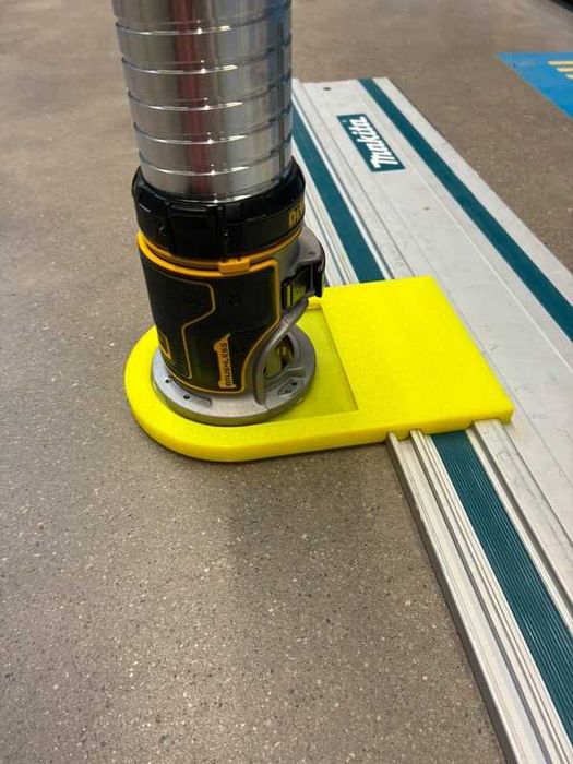 Podstawa / adapter do frezarki DeWALT - pasuje do szyn Festool /Makita