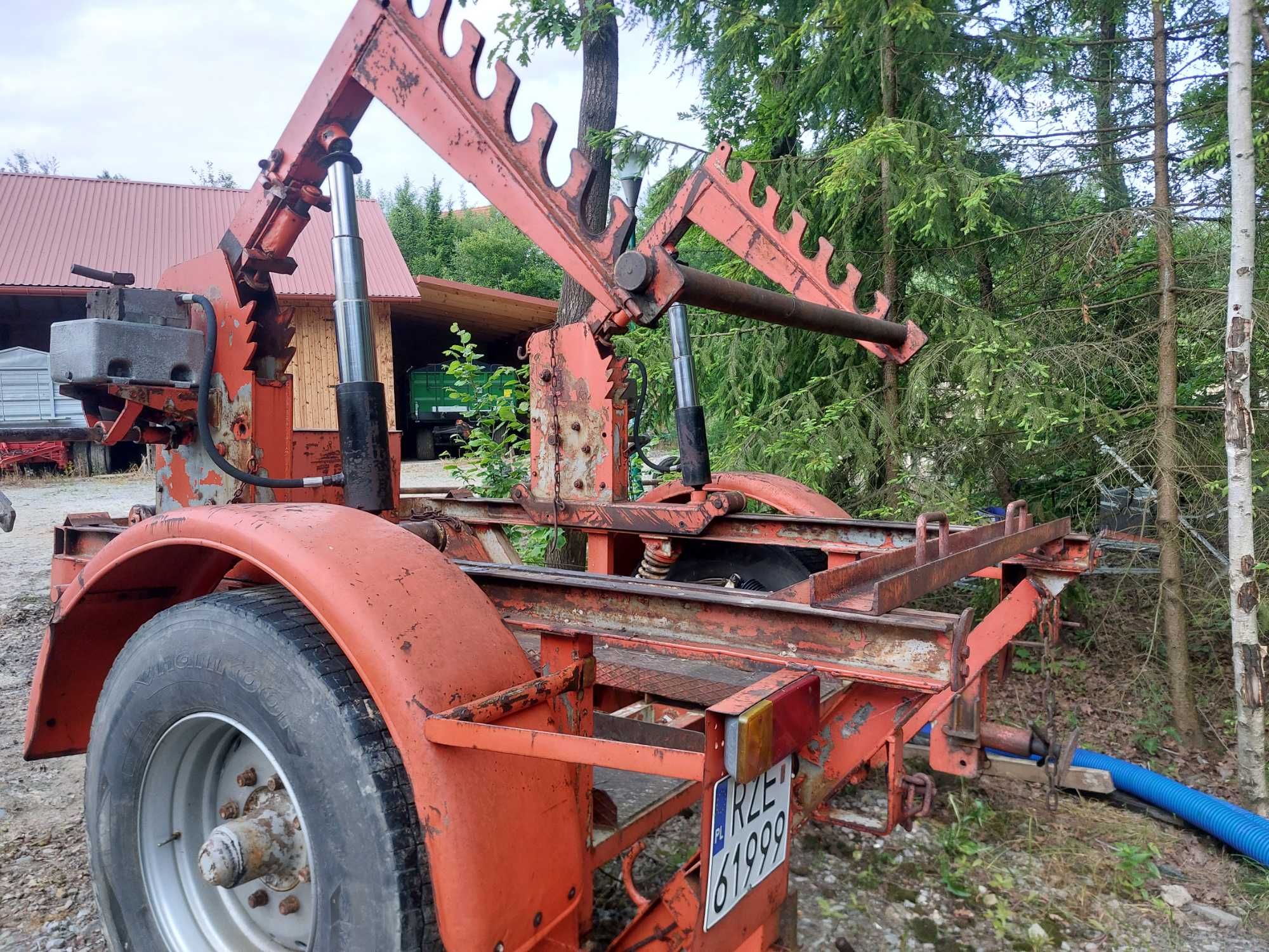 Przyczepa kablowa ciężarowa dhl dmc 5200kg