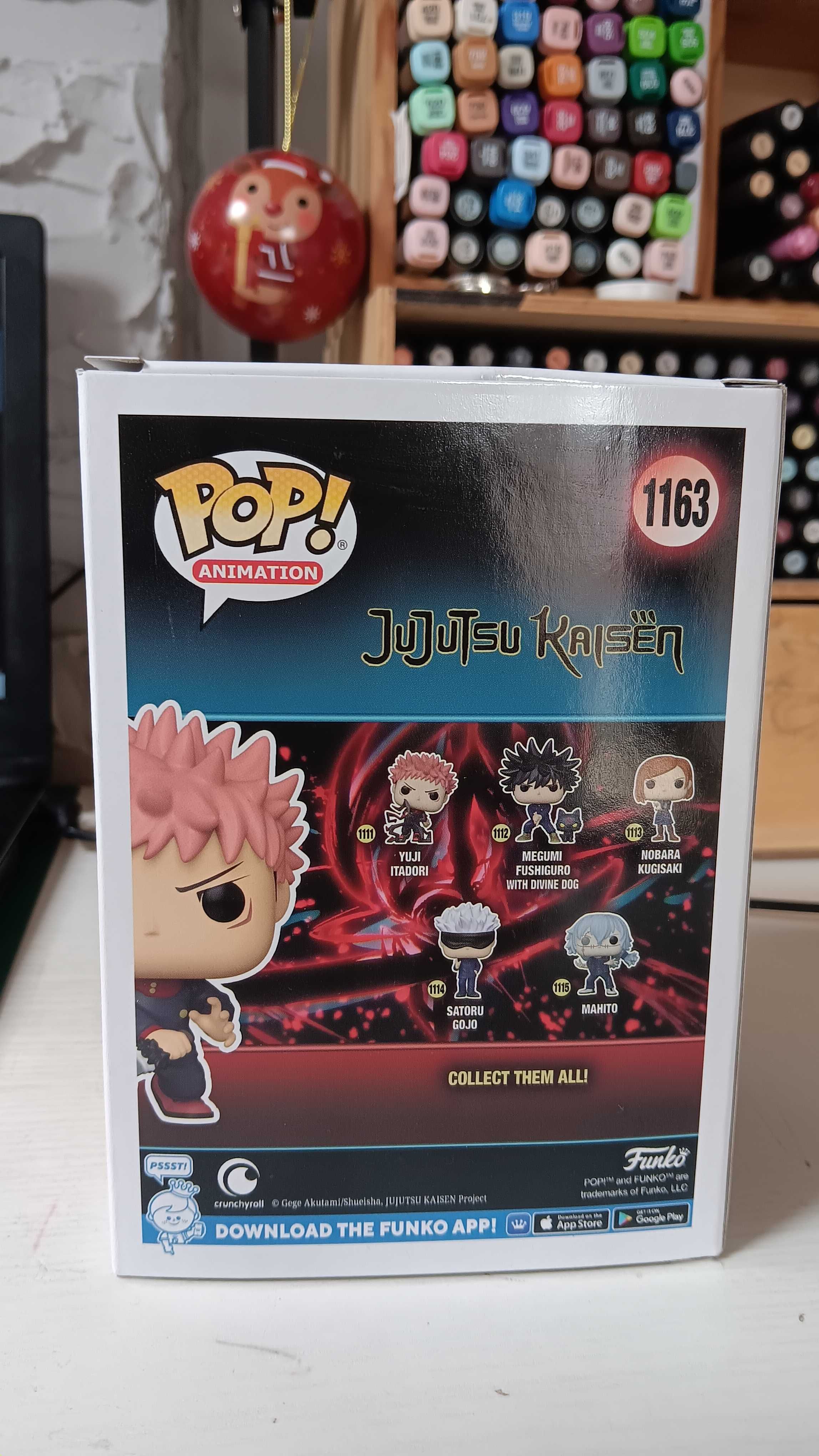 Funko pop yuji itadori with slaughter demon