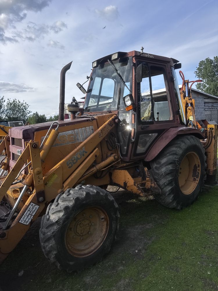 Koparko ladowarka Case 580K,szczeka,teleskop,jcb,4x4