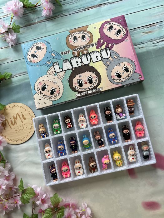 Kalendarz adwentowy labubu dla dziecka na prezent na swięta nowy