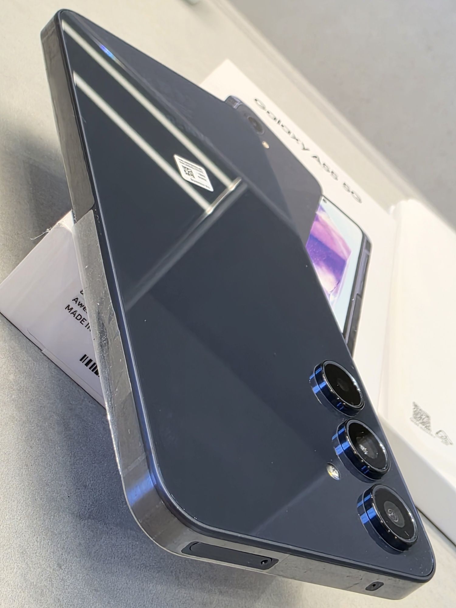 Fabrycznie Nowy Samsung Galaxy A55 Navy 256GB Gwarancja Komplet