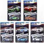 Hot Wheels Silver Scenes FAST & FURIOUS Brian Set 5/5 NOWY !!!