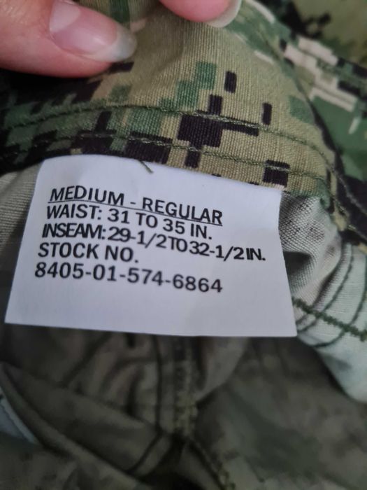 Para spodni AOR2 NWU Medium Regular + Marpat MCCUU Medium Short