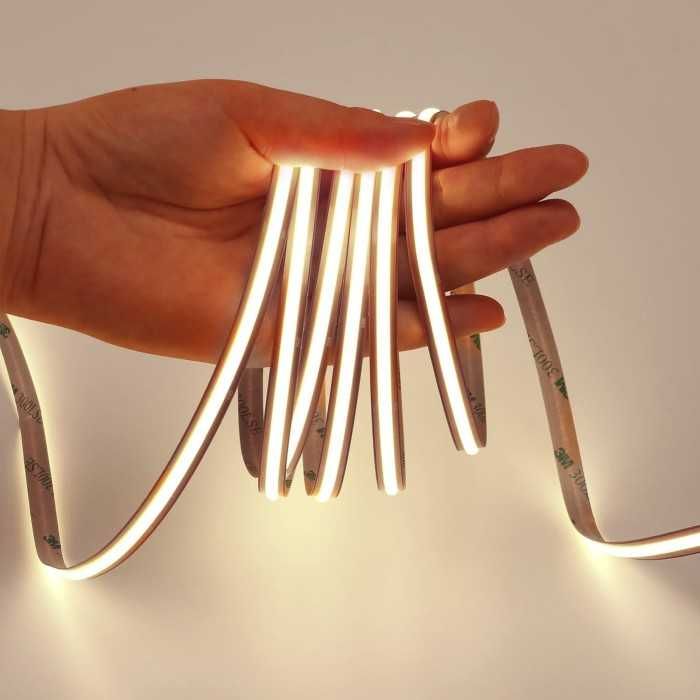 Taśma LED COB 12W/mb  12V 4000K .Cena za 1mb.Napisz jaką potrzebujesz?