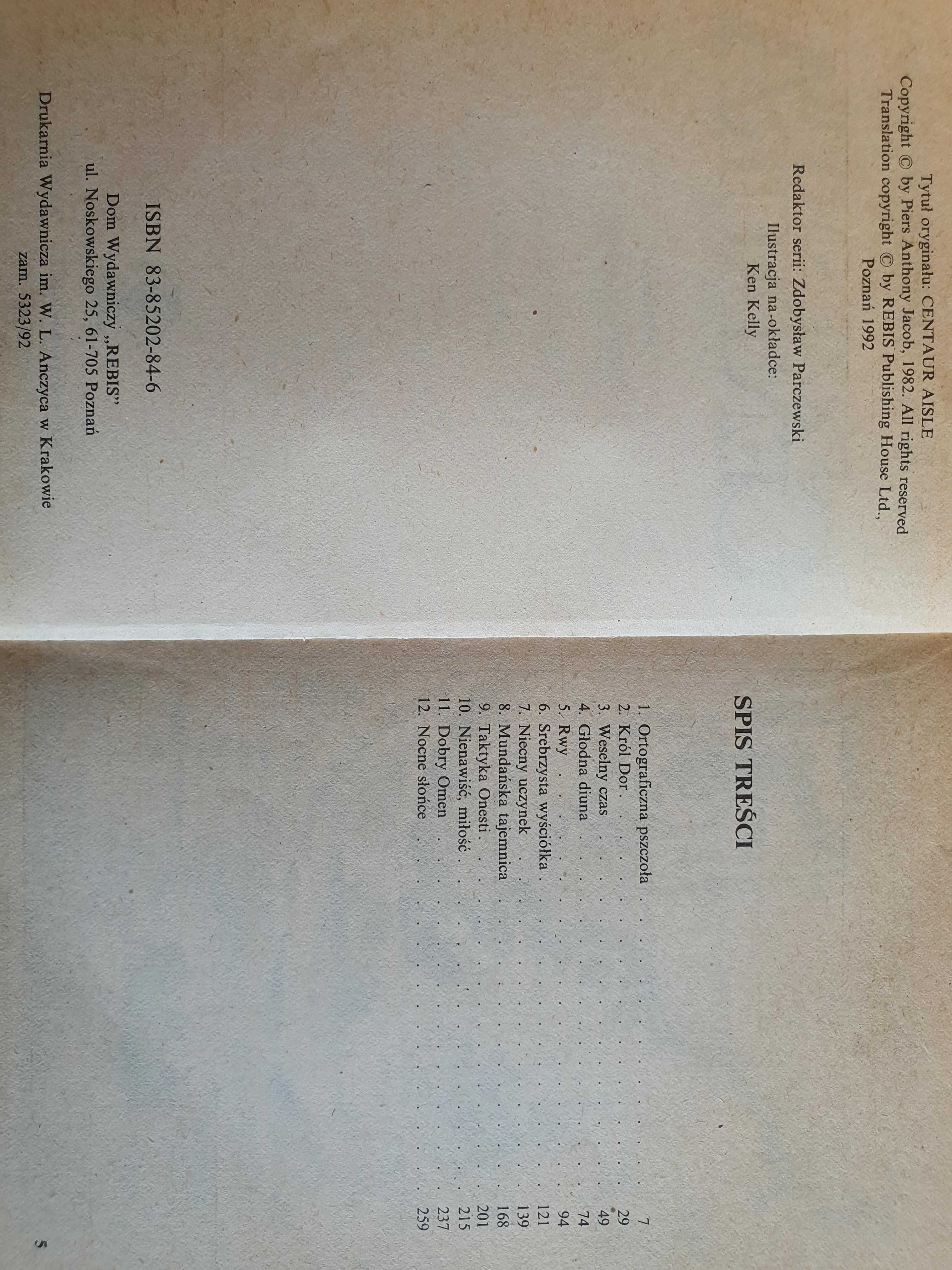 Przesmyk Centaura - Piers Anthony, IV tom z cyklu XANTH