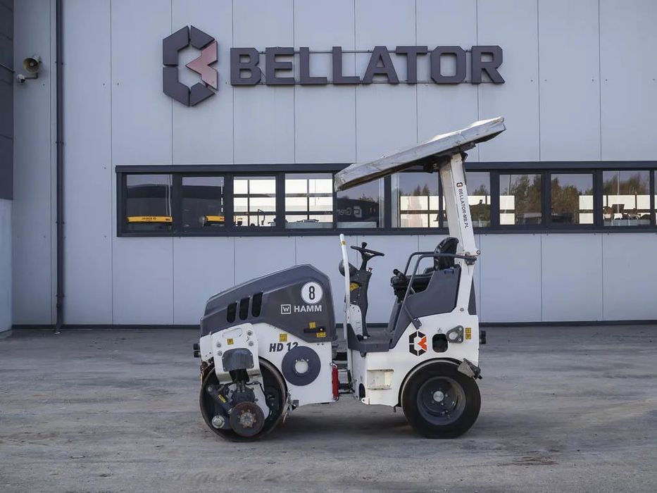 Hamm HD 12 VT  Mały walec kombinowany, 2 x obcinak, grzane siedzenie, diler CAMS