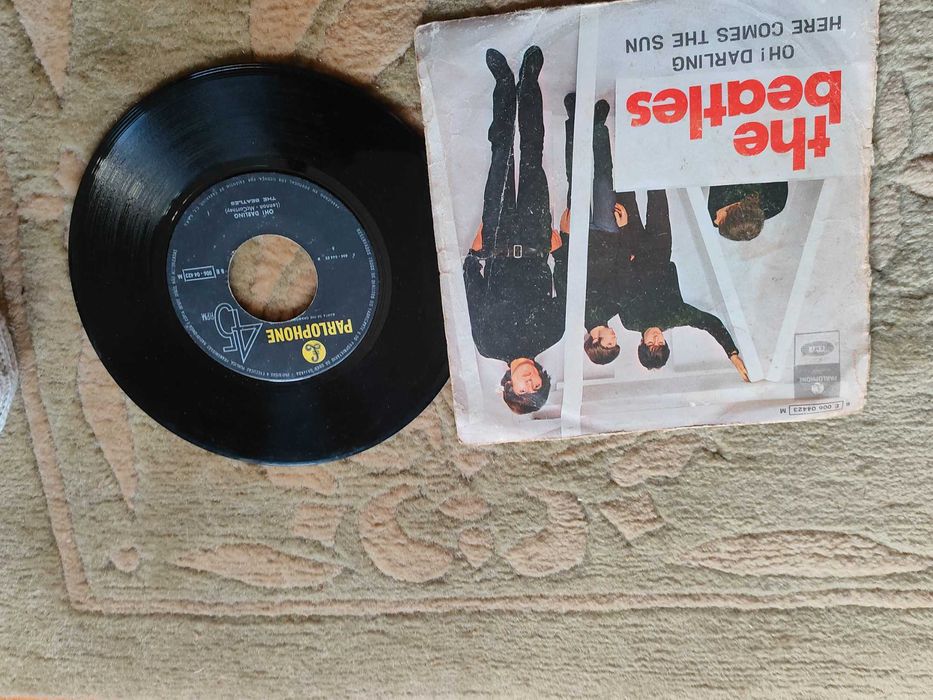 vinil the beatles oh!darling, here comes the sun