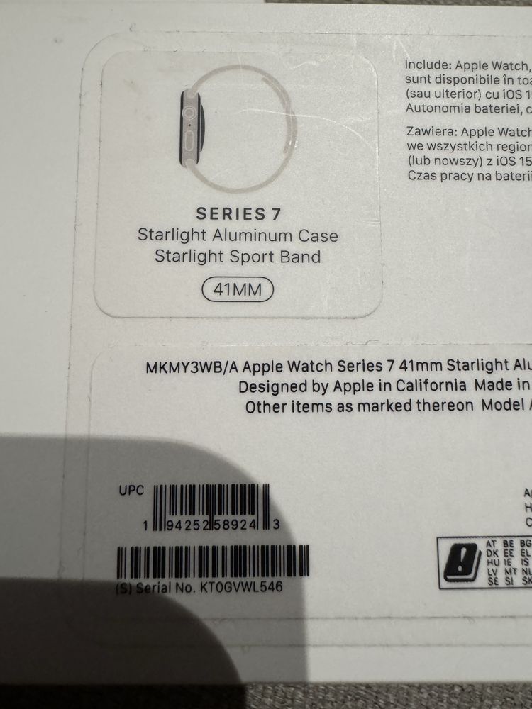Apple watch 7, 41mm