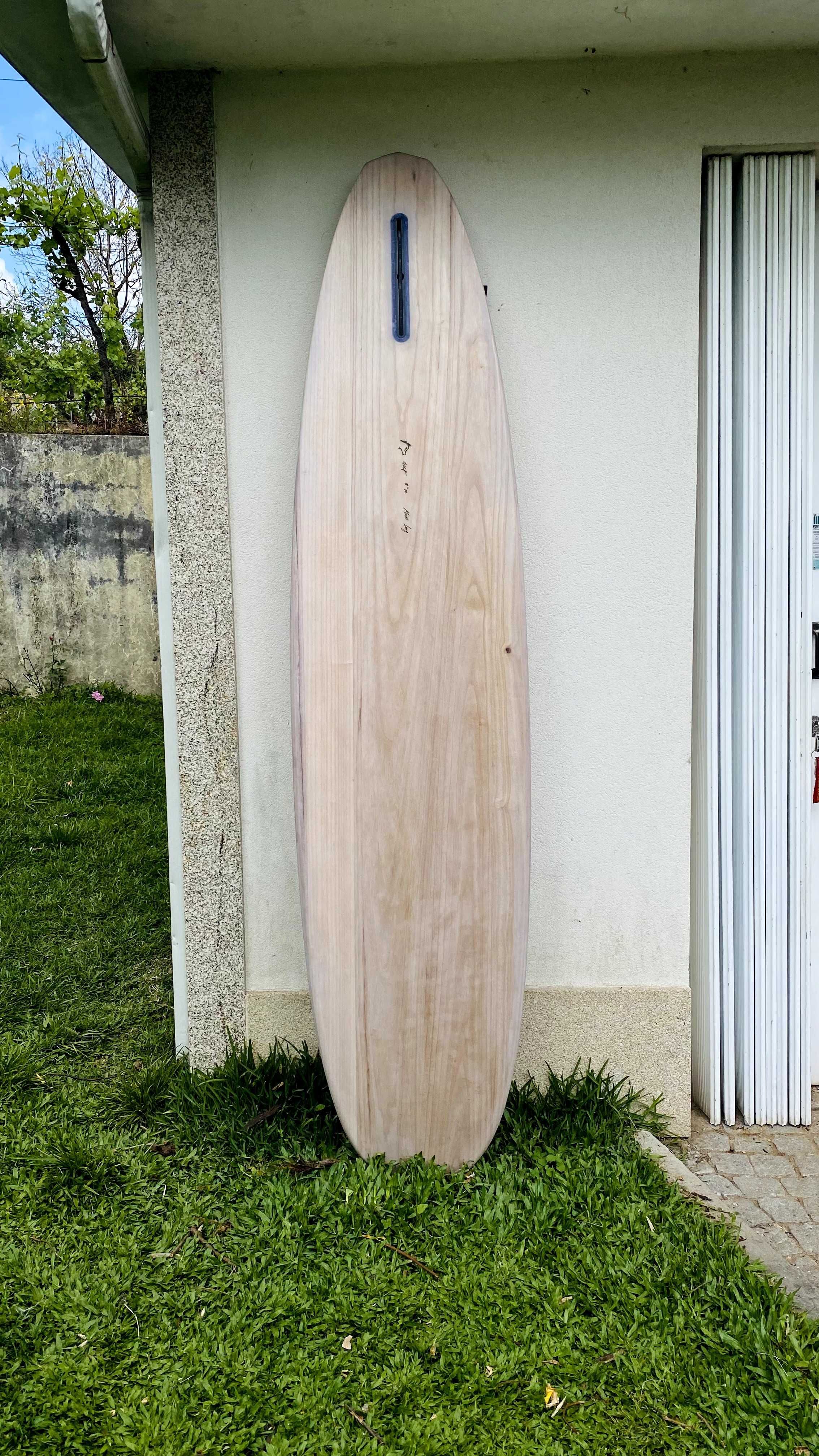 Prancha de surf Mini longboard de madeira