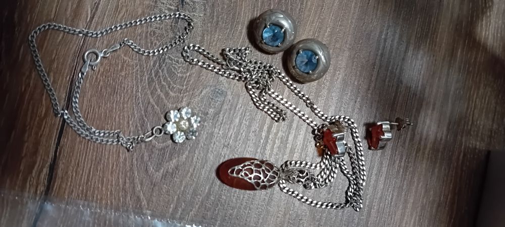 Kolczyki srebrne vintage