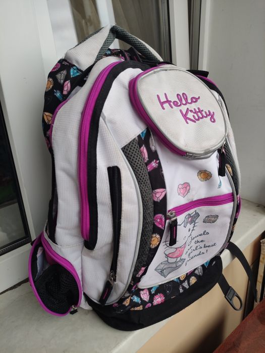 Kite hello kitty рюкзак шкільний ранець тривожна валіза