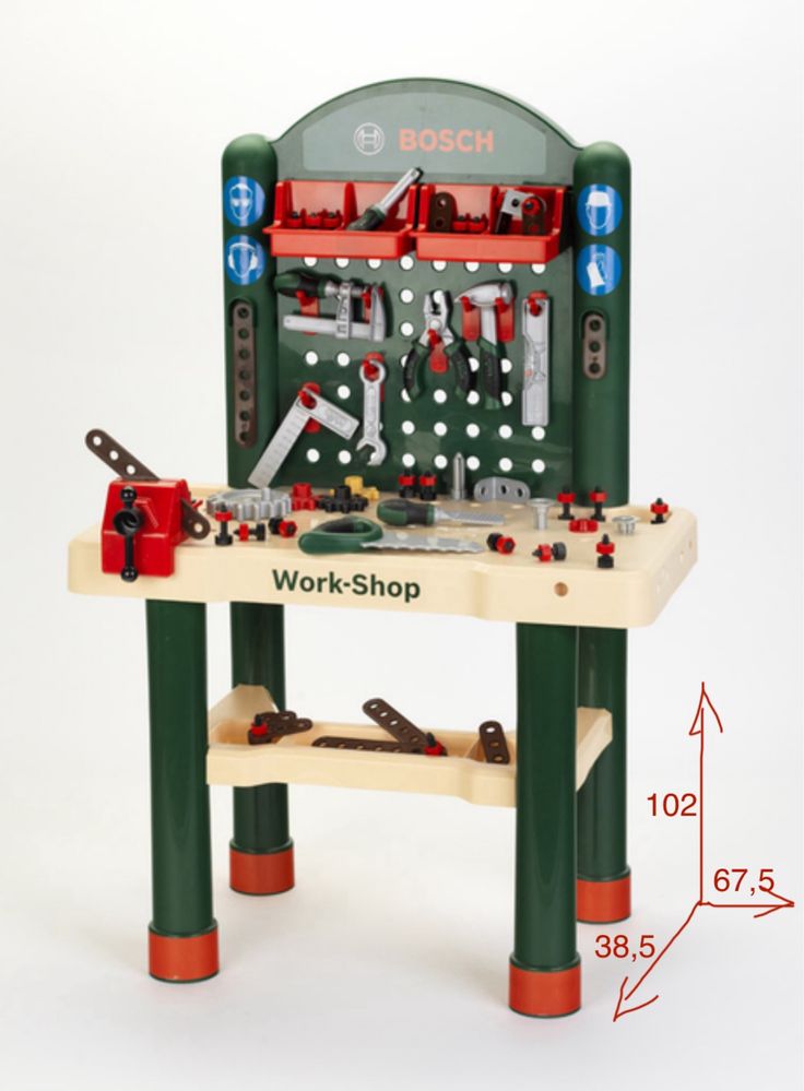 Ігровий набір klein bosch mini майстерня, 82 ел. (8461)