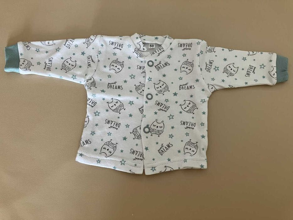 Zestaw w sówki r.50 Mir-mar wcześniak #50.07