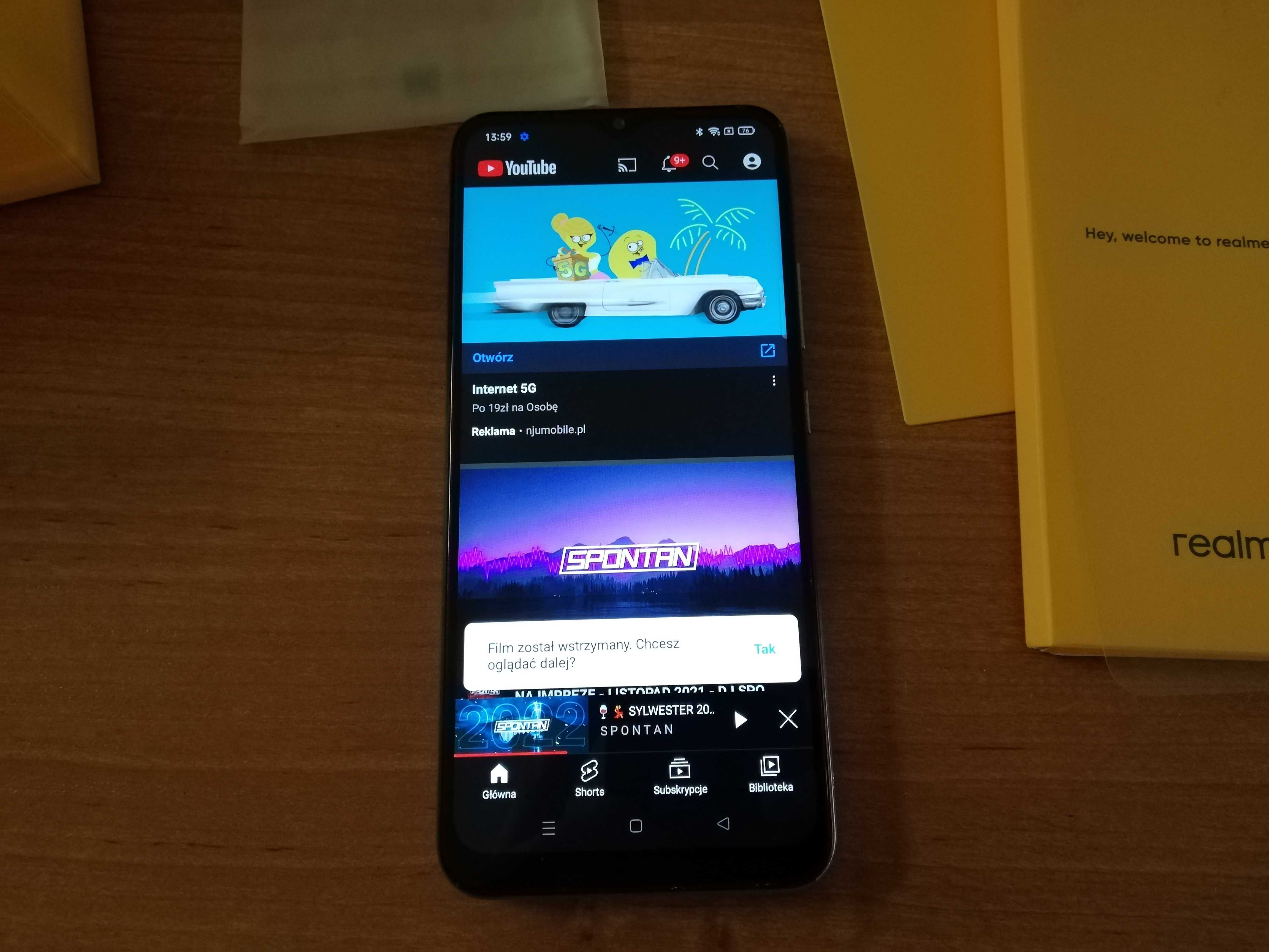 telefon smartfon Realme 7i RMX2193 4 GB / 64 GB
