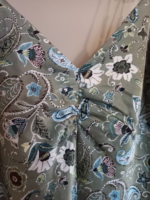 Satynowa Koszula nocna Stradivarius S 36 sukienka