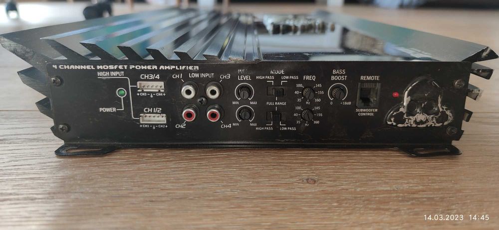 Power Acoustik D4-2400B