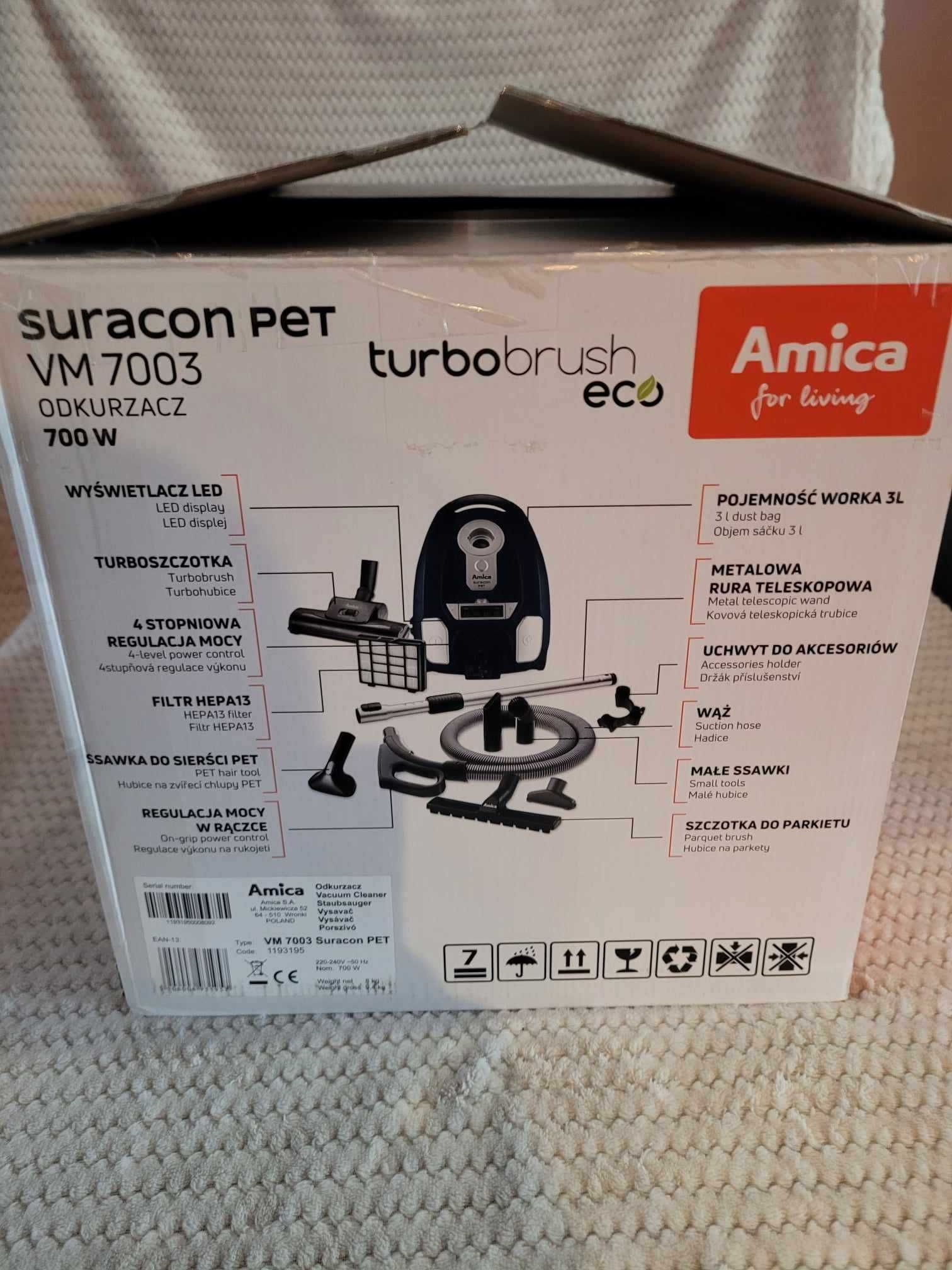 Amica suracon pet VM 7003