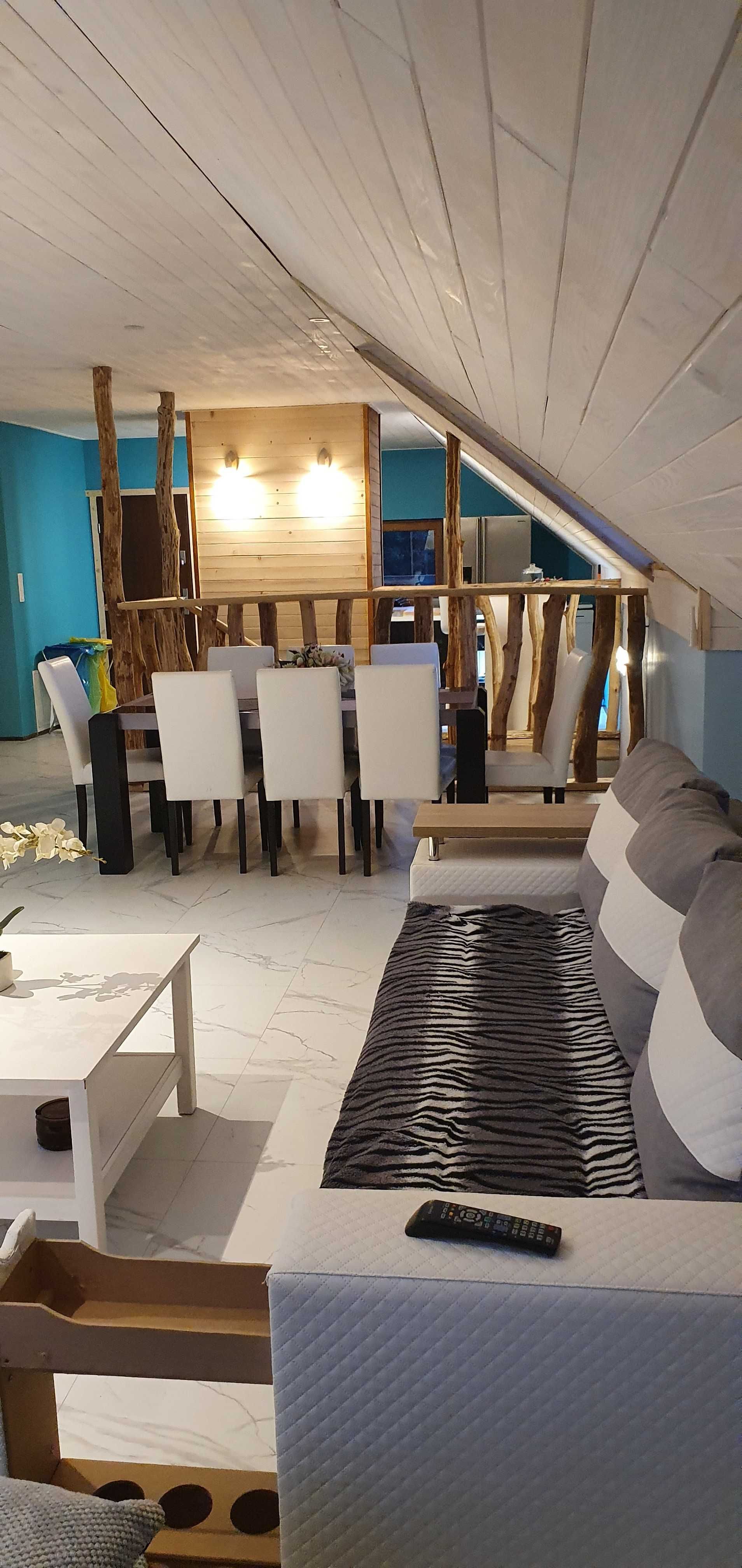 Noclegi Warchały Apartament Pokoje u Zalesia Sauna Jacuzzi Mazury