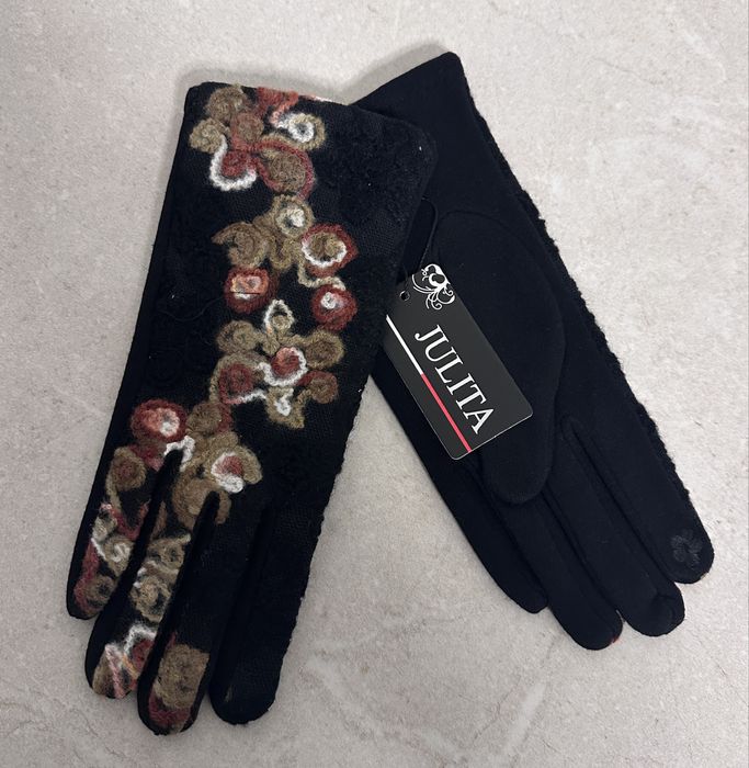 Rękawiczki damskie zimowe ocieplane