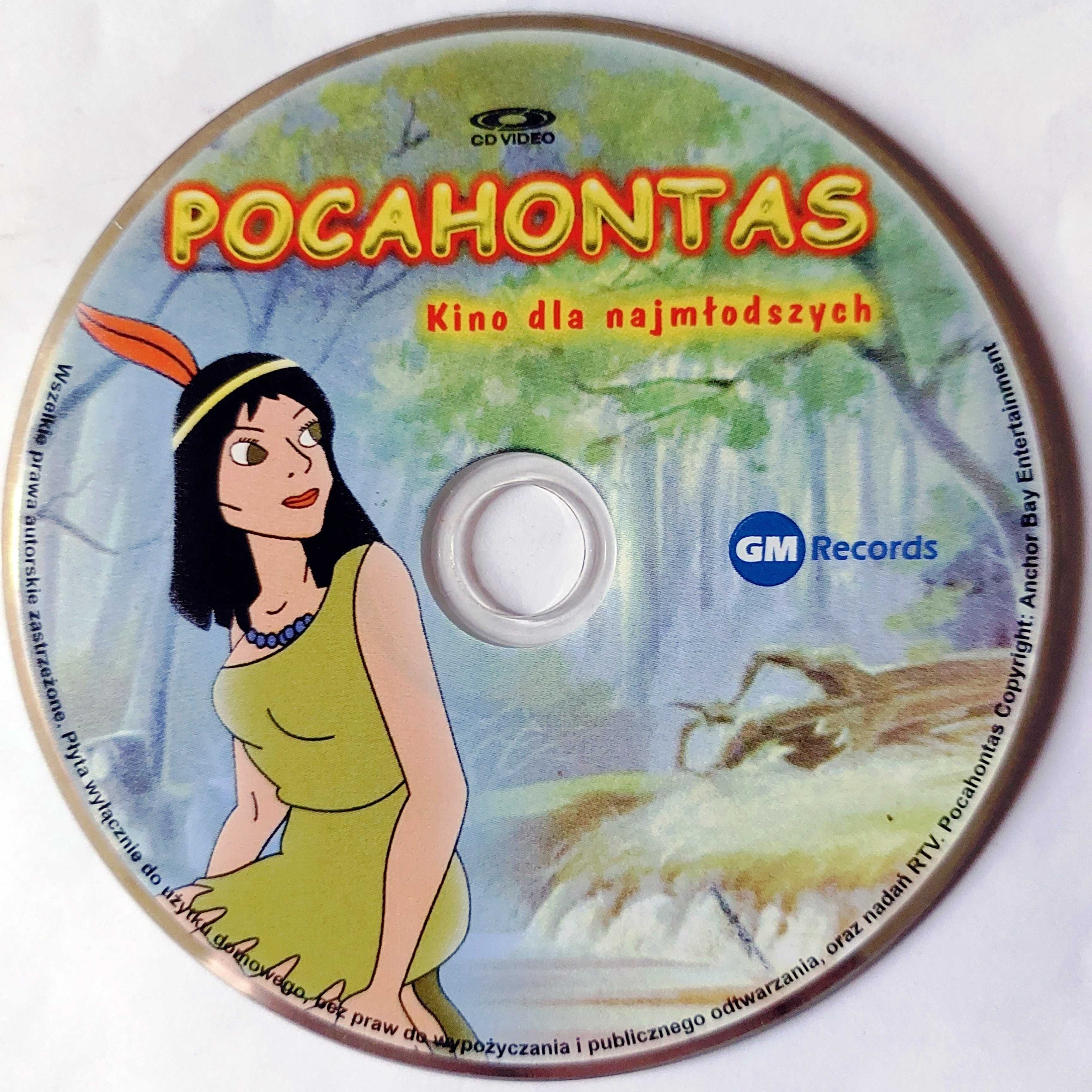 POCAHONTAS: kino dla najmłodszych | film animowany na VCD/DVD