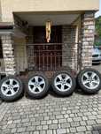 Koła BMW x5 E70/E71 - 4 felgi 18 + opony całoroczne Bridgestone