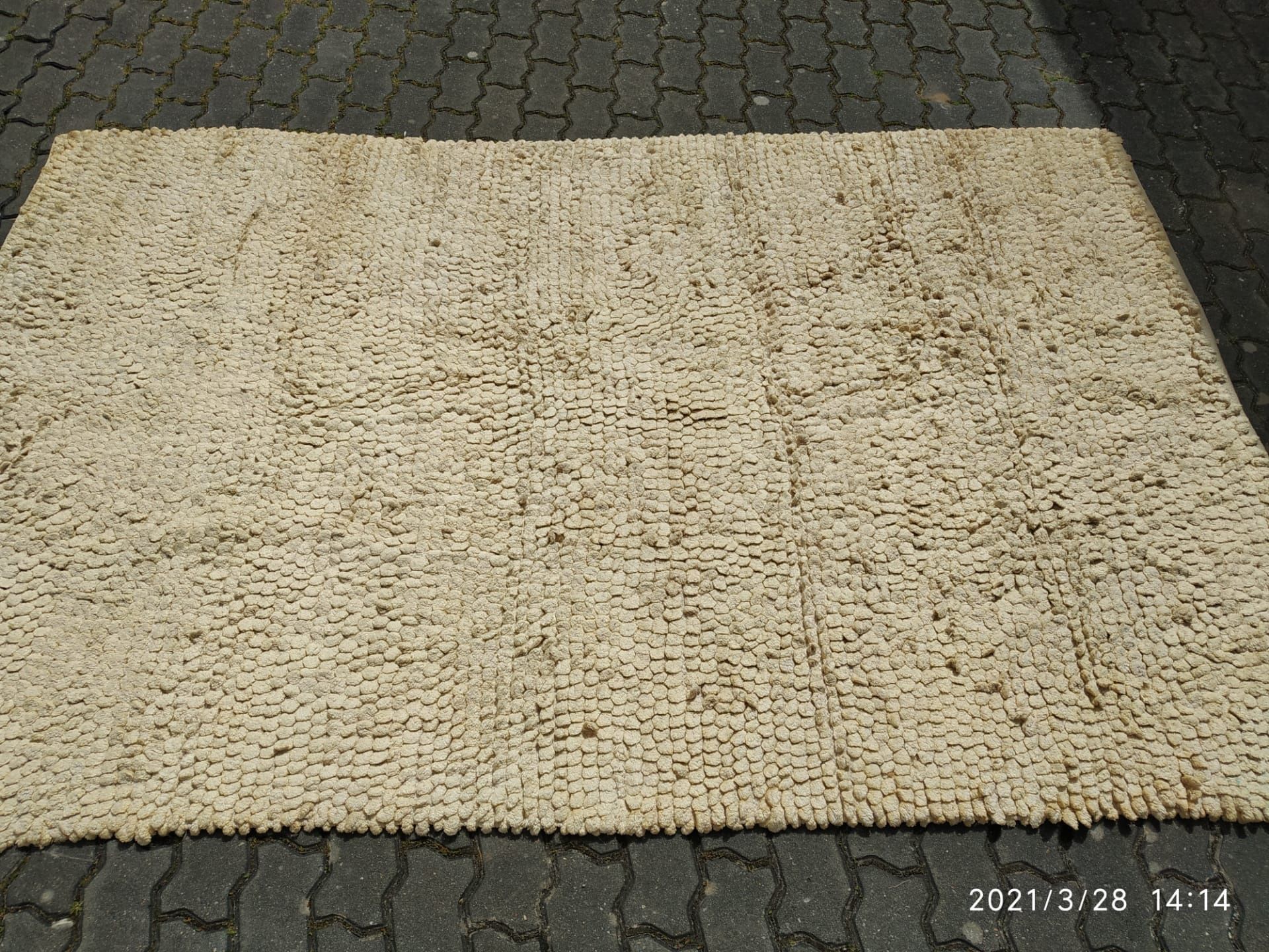 Carpete beje 3,00 x 1,70 mts