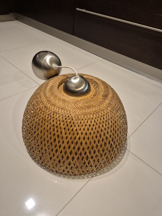 Lampa bambusowa IKEA Boja
