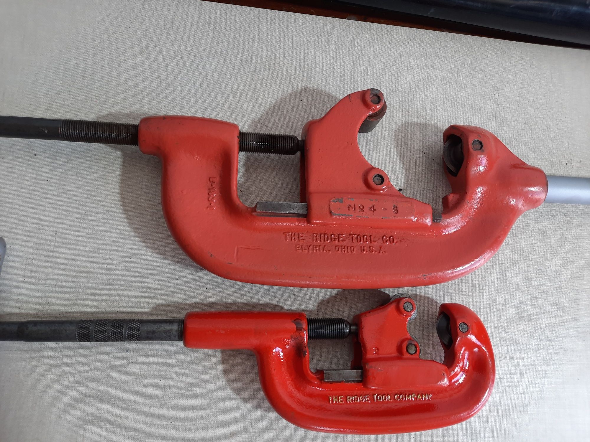 Corta tubos Ridgid de 2" e 4 "