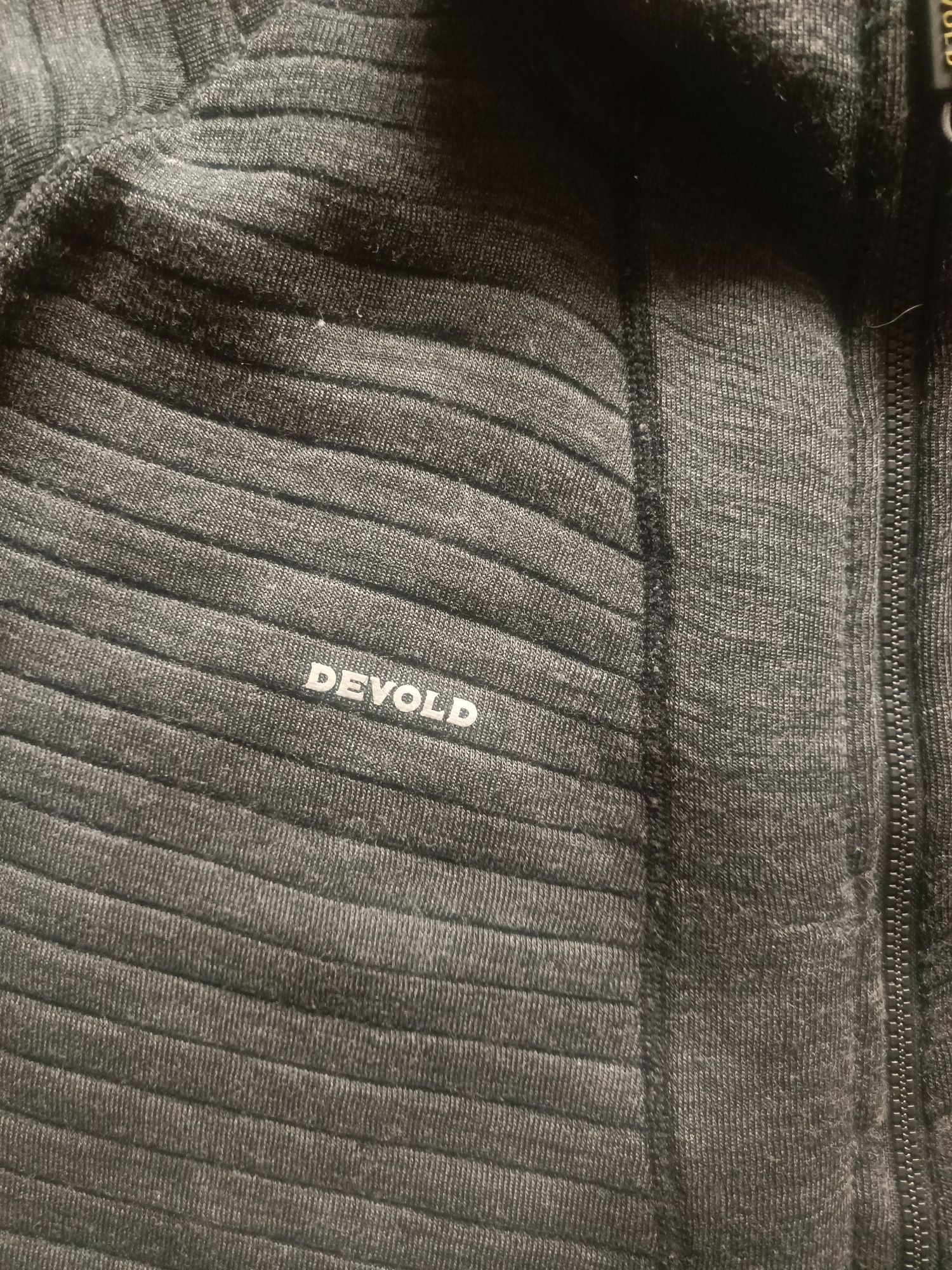 Kurtka bluza wełniana 75% merino DEVOLD Tinden, 320 g, r.XL