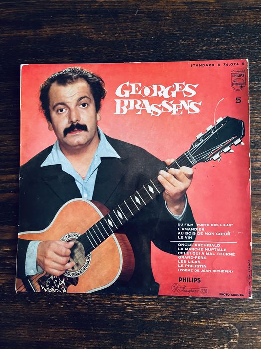 Disco vinil G. Brassens
