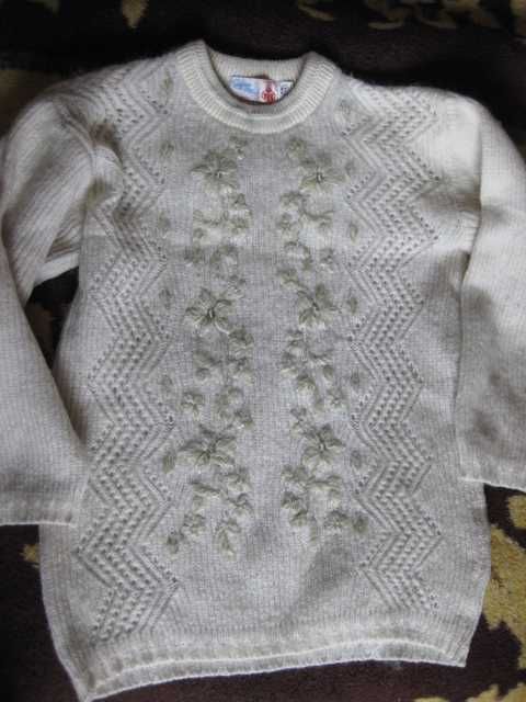 Мохеровый индийский свитер