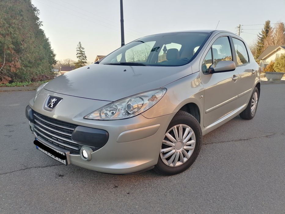 Peugeot 307*1.6hdi*90km*2005r lift*klima*niski przebieg