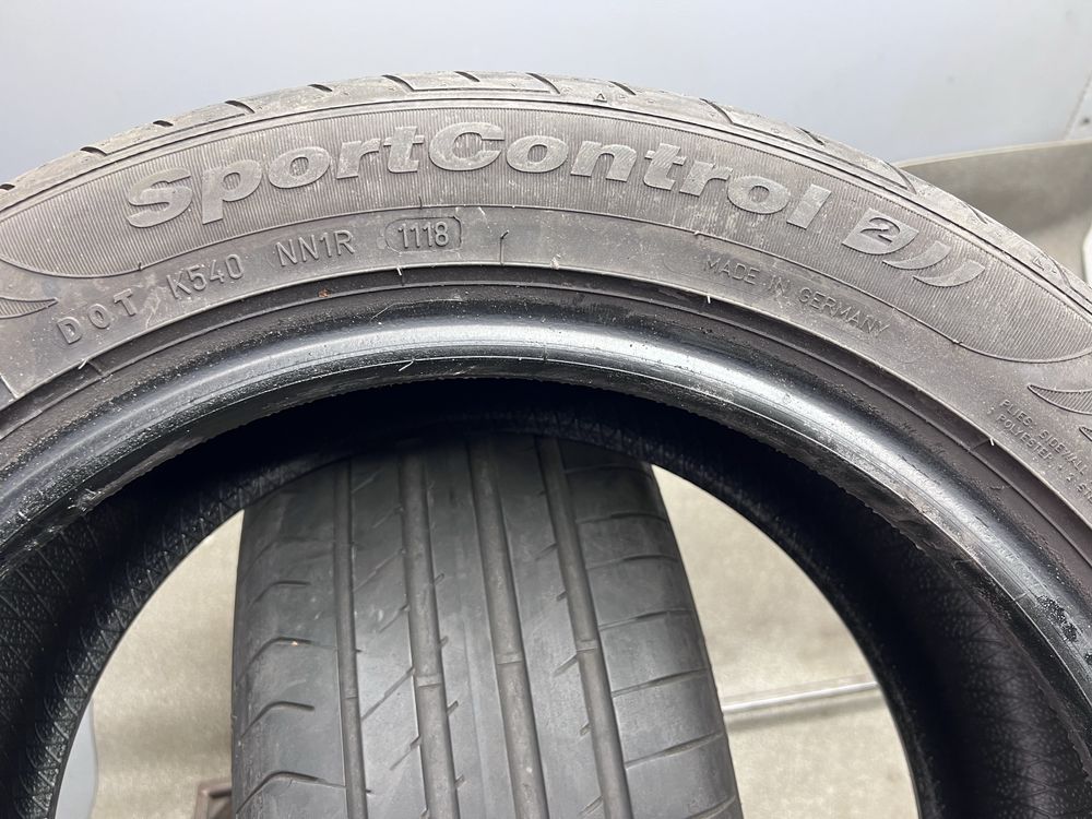 Шини ~ 5.7мм літо 225 50 R17 Fulda Sport Control 2 літні пара